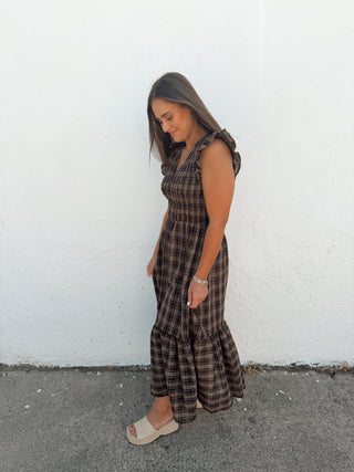 Ava Plaid Dress
