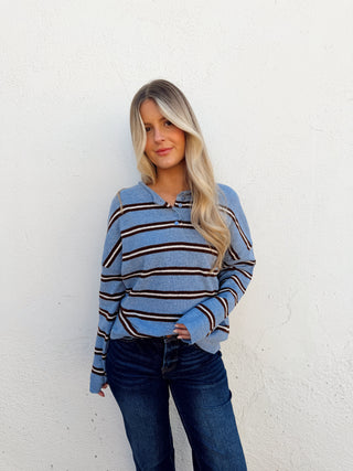 Brittyn Sweater - Blue