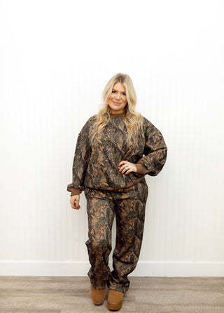 Woodland Camo Sweatpants