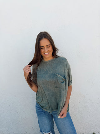 Riley Tee - Ash Jade