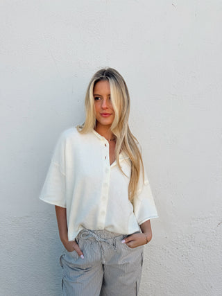Capri Top - Ivory