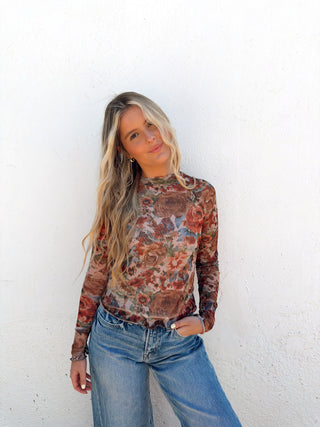 Willa Mesh Top