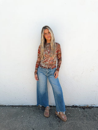 Willa Mesh Top