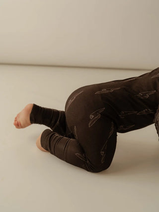 Rad Bolt | Bamboo Zip Romper