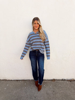 Brittyn Sweater - Blue
