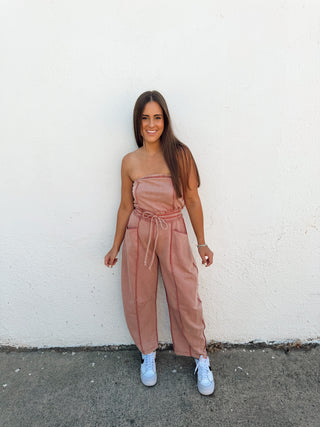 Cloud Barrel Jumper - Washed Brick