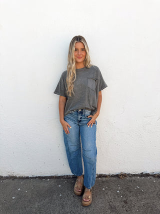Harrison Tee - Charcoal