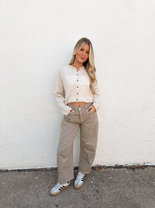 Willa Jeans - Olive