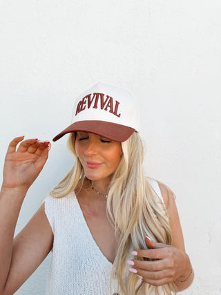 Revival Trucker Hat - Brown