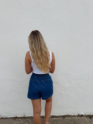 Gabby Shorts - Dark Denim