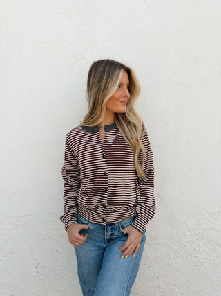 Tess Sweater - Burgundy