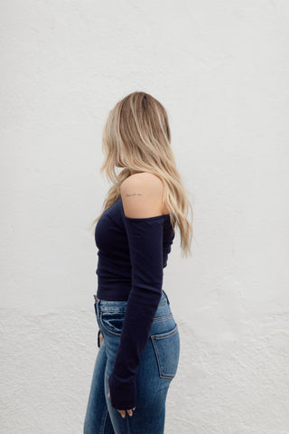 Lindsey Top - Navy