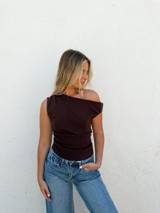 Camille Top - Chocolate