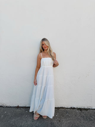 Polly Dress - White