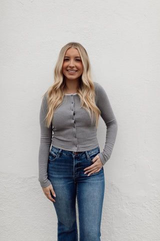 Miley Top - Grey