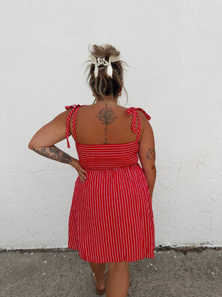 Penny Pin Stripe Dress