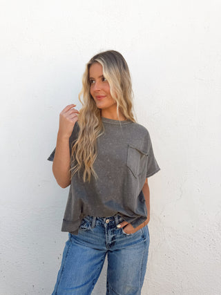 Harrison Tee - Charcoal