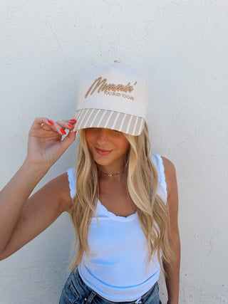 Mommin’ Too Busy To Care Trucker - Taupe
