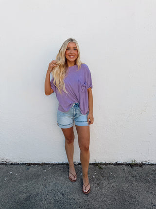 Riley Tee - Lavender