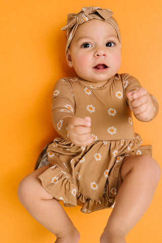 Little Daisy Bodysuit Bamboo Dress