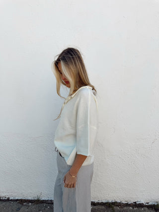 Capri Top - Ivory