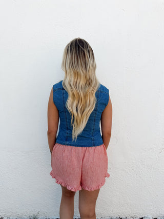 Devyn Denim Top