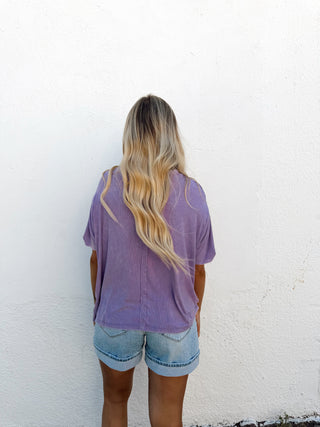Riley Tee - Lavender