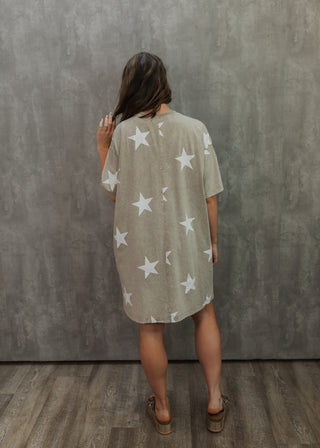 Star girl t-shirt Dress