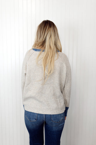 Blueberry Patch Cardigan Sweater