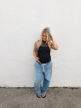 Sophia Mesh Top
