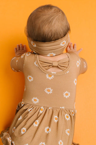 Little Daisy Bodysuit Bamboo Dress