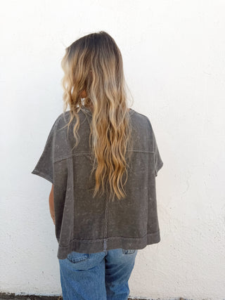 Harrison Tee - Charcoal