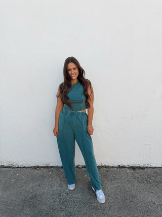 Callahan Set - Washed Teal