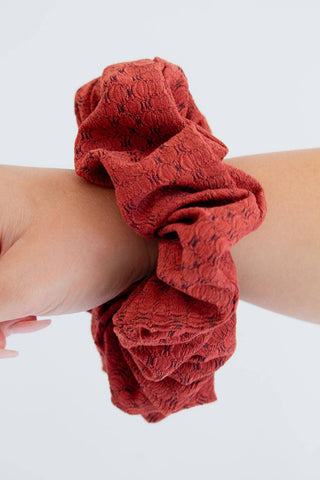 Cabernet Jumbo Scrunchie