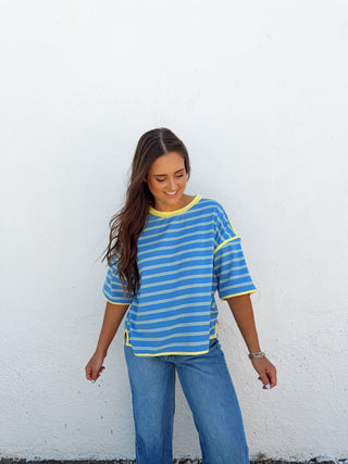 Lennon Striped Tee