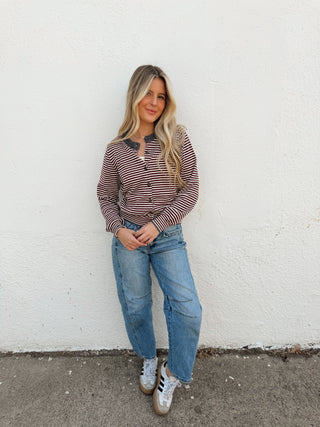 Tess Sweater - Burgundy