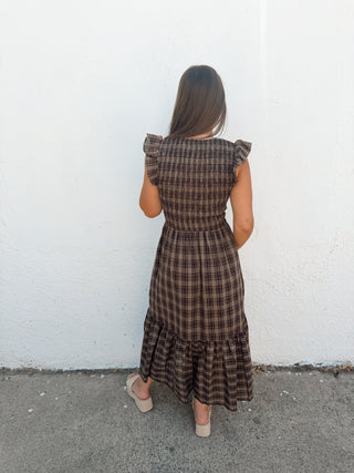 Ava Plaid Dress