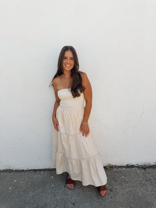 Brooke Dress - Cream