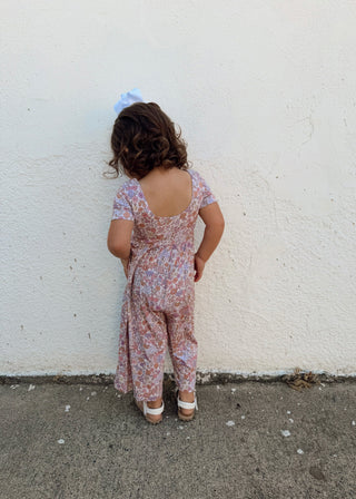 Lavender Flower Garden | Bamboo Jumpsuit