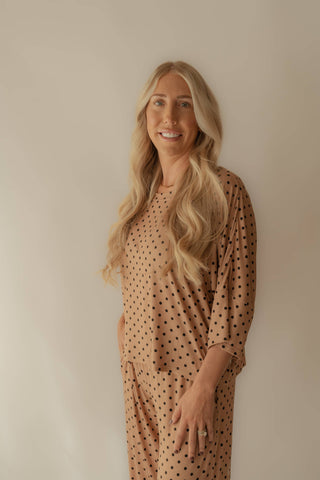 Polka-Dot | Women's Pajama Lounge Set