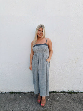 Gracie Gingham Dress