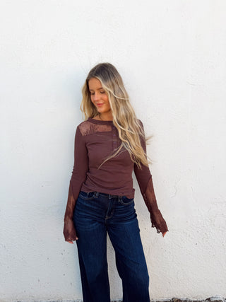 Lucy Lace Top