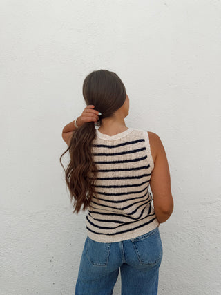 Hayes Top - Navy