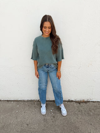 Will Waffle Tee - Teal