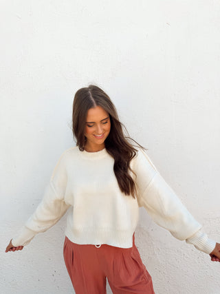 Aria Sweater - Cream