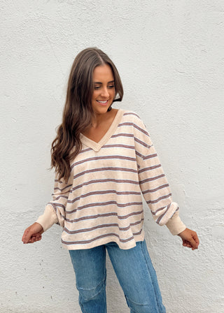 Ansley Stripe Top