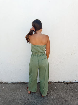 Cloud Barrel Jumper - Olive