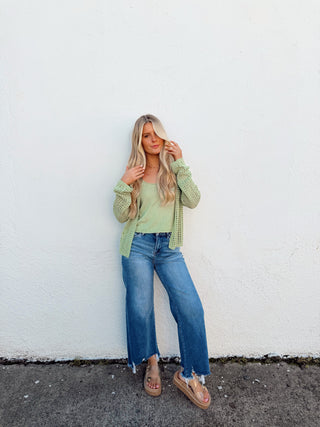 Remi Cardigan Tank Set