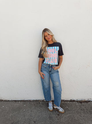 Cool Mom Cropped Graphic Tee