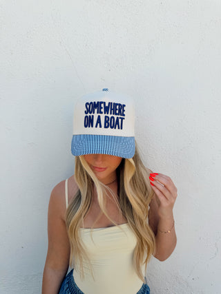 Somewhere On A Boat Trucker